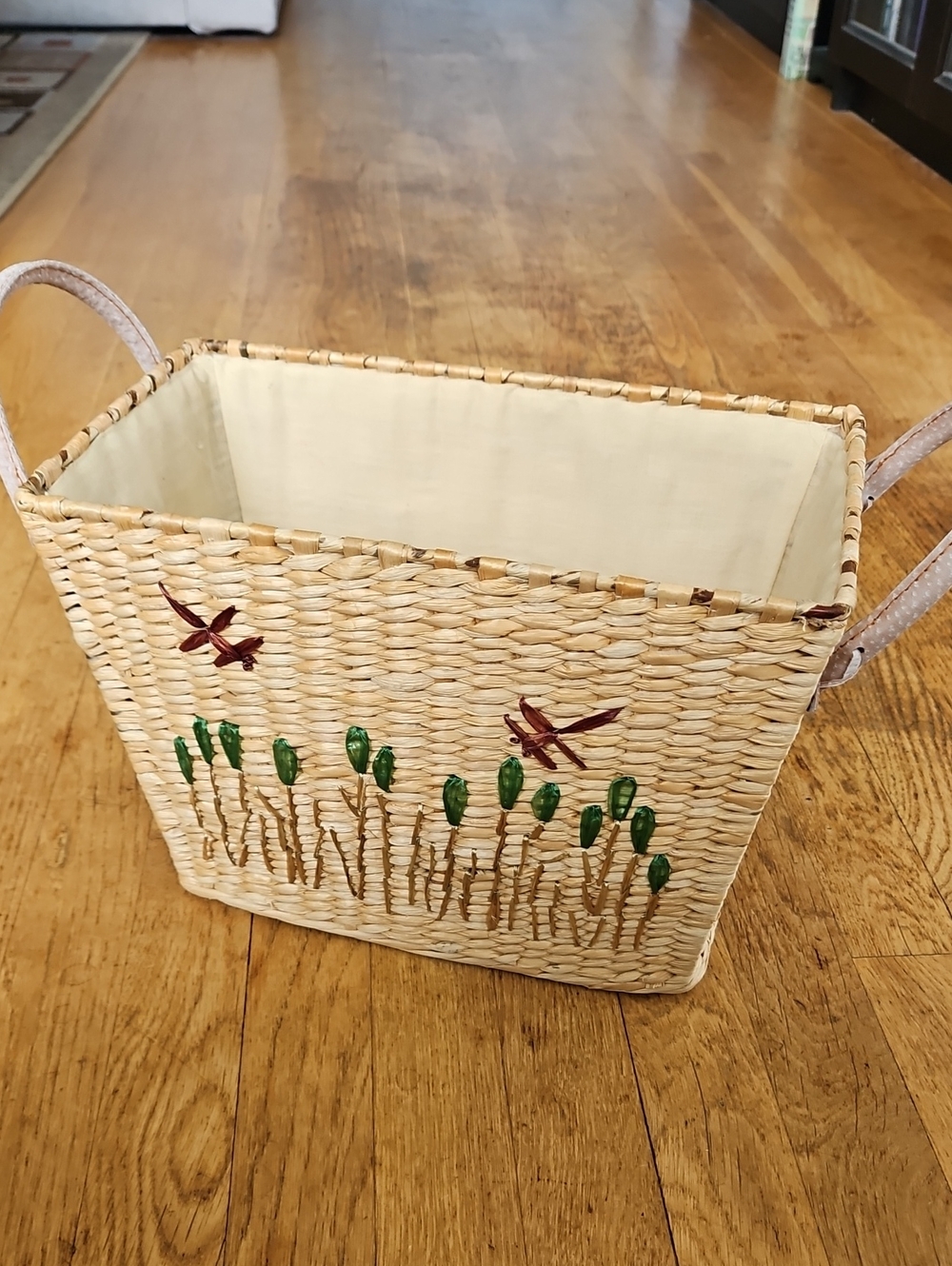 Dragonfly Sweetgrass Basket